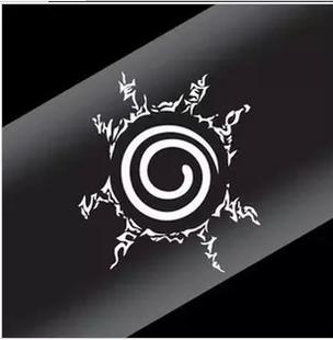 藏传佛教 大明咒 藏文 九尾狐封印 油箱贴纸 车身贴 汽车贴纸 新品