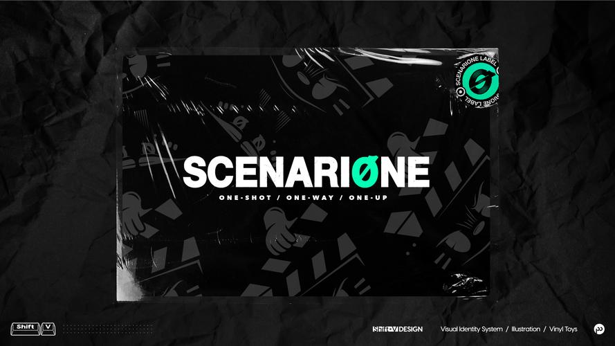 潮牌服装 品牌视觉设计&ip人物设计 scenarione