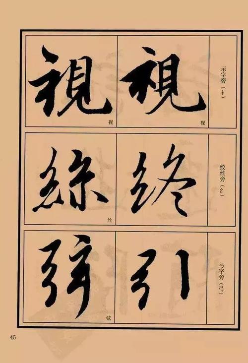 王羲之行书兰亭序笔法详析教程