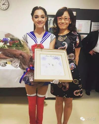 俄罗斯花滑公主叶夫根尼娅梅德韦杰娃exo-l,,,日常拖后腿.