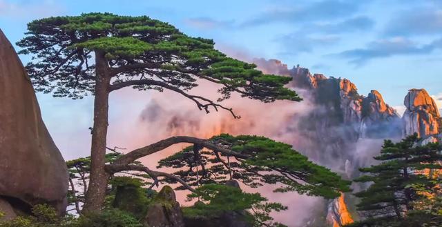 二年级语文书的景点:鹳雀楼,庐山,黄山,日月潭旅游全