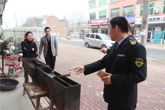冠县北陶食药监管所开展露天烧烤专项整治