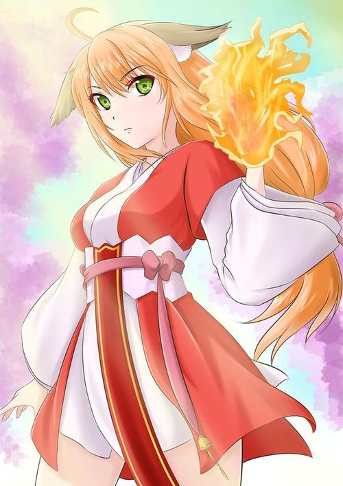 狐妖小红娘:甜美萝莉涂山苏苏插画分享,国产小狐仙哦
