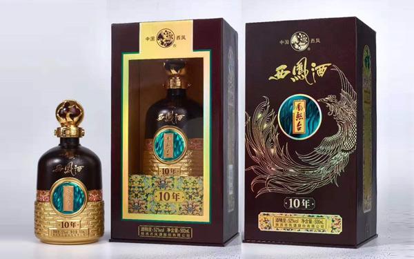 产品名称:西凤酒凤熙台10年酒精度:52度净含量:500ml公司名称:陕西