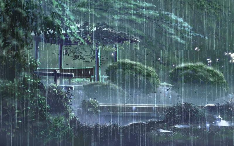 1,《言叶之庭》豆瓣8.2 隐约雷鸣,阴霾天空,但盼风雨来,能留你在此