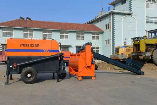 水泥发泡机 屋面地暖保温隔热层 泡沫混凝土水泥发泡机 fp40
