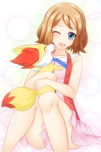 莎莉娜的宝可梦萌狐真的只有卖萌吗,实力跟一般的火主