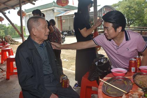 广东省惠东县大岭街道办沙湖村【第四届】重阳节敬老活动