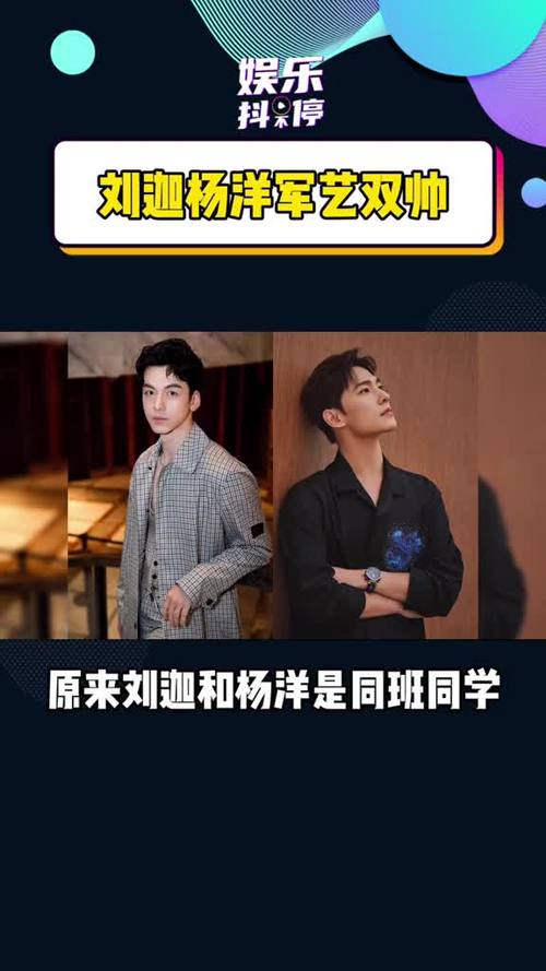 原来刘迦和杨洋之前并称军艺双帅呀