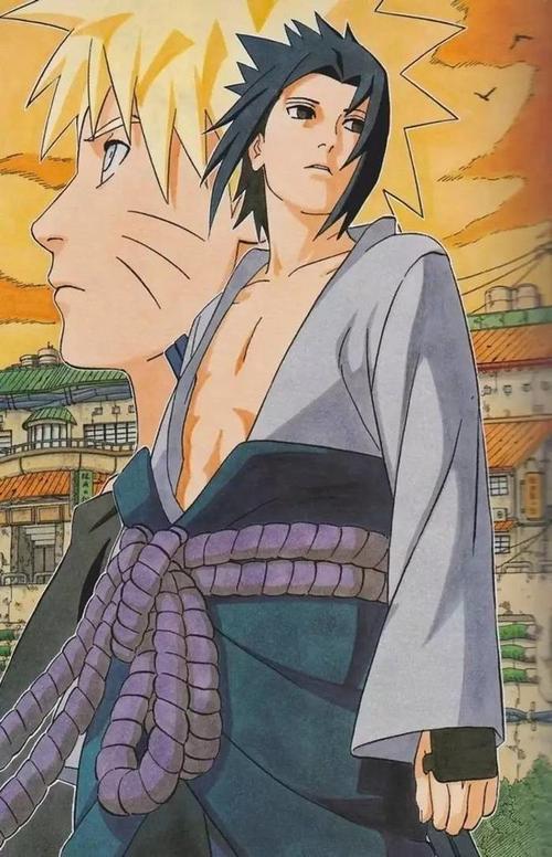 【手绘】岸本齐史手绘火影忍者高清原画欣赏(第三波).