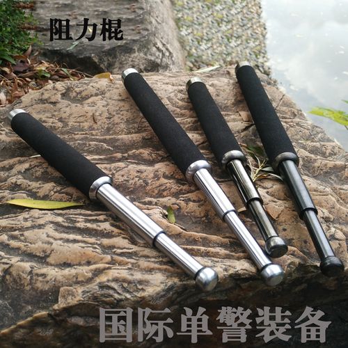 三节棍伸缩棍 防身车载自卫用品甩鞭破窗武器钢加长合金钢甩棍