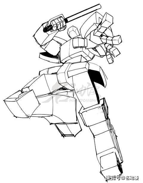 机器人怎么画