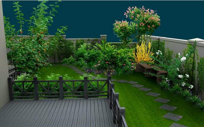 小户型花园装修问题 小户型花园效果图