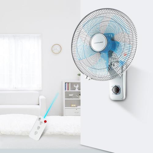 壁挂风扇 荣事达壁扇挂壁式电风扇家用墙壁摇头电扇宿舍餐厅台式