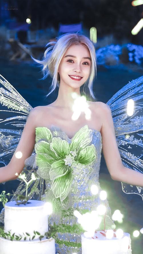 angelababy绿野仙踪精灵造型大片