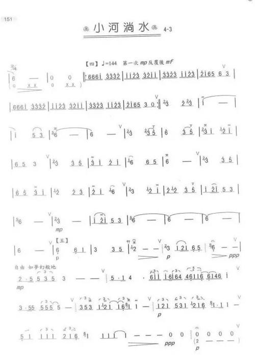 【笛曲欣赏】《小河淌水》俞逊发即兴演奏(附曲谱)