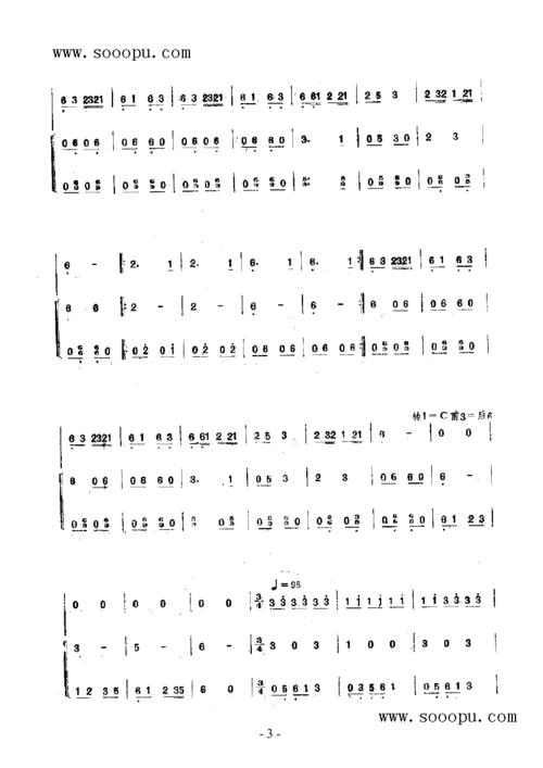 瑶族长鼓舞曲 民乐类 阮 提示:按f11切换浏览器全屏模式.