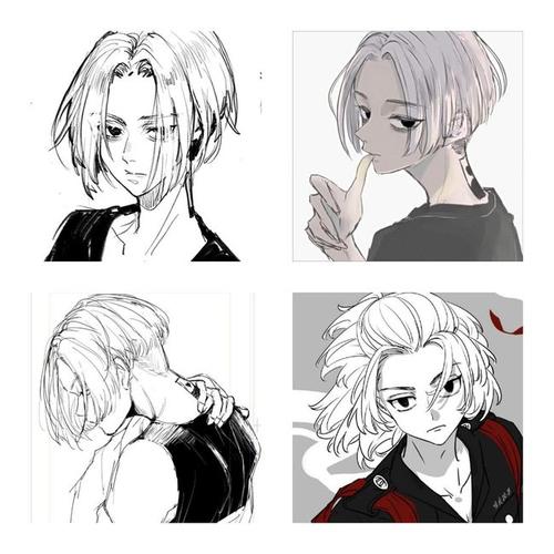 精选动漫男头mikey特辑