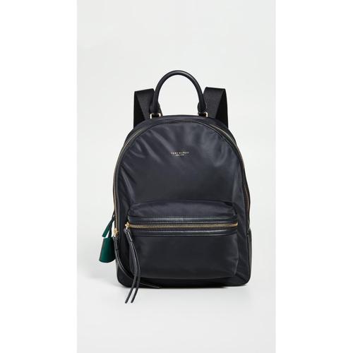 代购tory burch perry 尼龙拉链双肩包女背包
