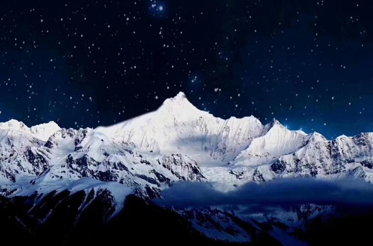 梅里雪山 | 星空_梅里雪山_星空_景点_梅里雪山_旅行