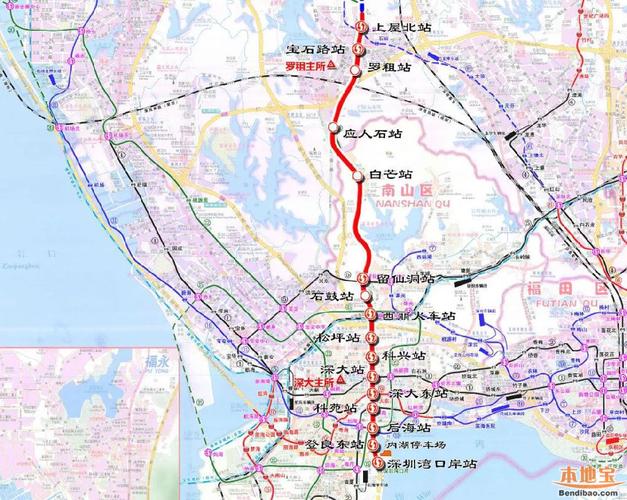 深圳地铁13号线深圳湾口岸站主体施工拉开序幕