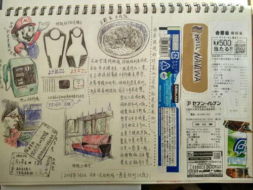 关西旅行手帐