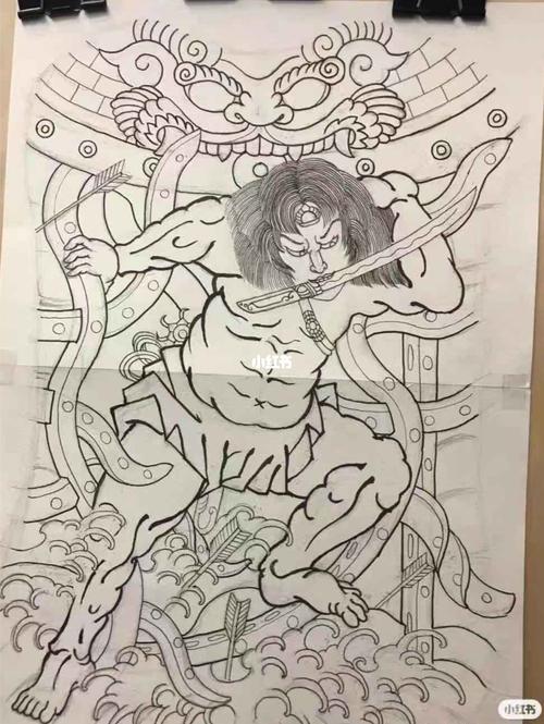 张顺破水门_绘画_文化_绘画