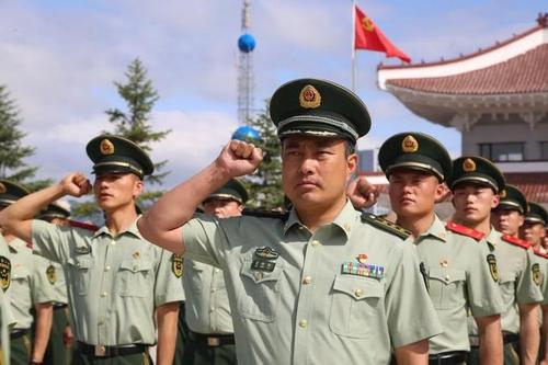 庆祝建党百年华诞武警延边支队走实更走心