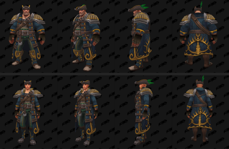 魔兽世界8.1-库尔提拉斯人类传承护甲