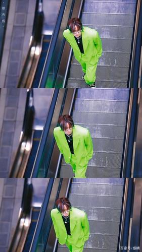 王一博:可能因为你喜欢绿色吧!你穿绿色的衣服特别