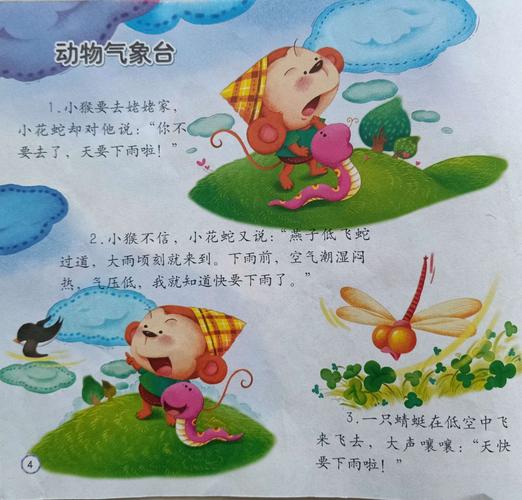 中班空中课堂《动物气象台》