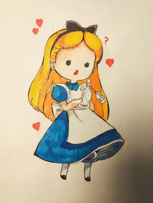 q版灰姑娘_绘画_文化_绘画