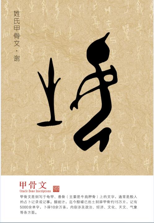 在规定时间内猜出5个甲骨文姓氏可领取通关令牌1个