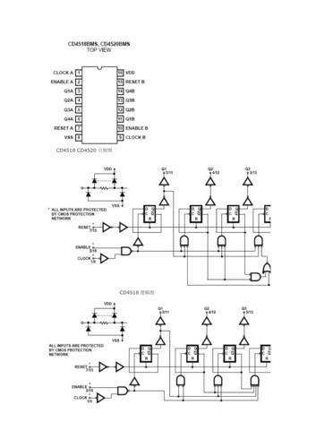 cd4511引脚图及功能文档