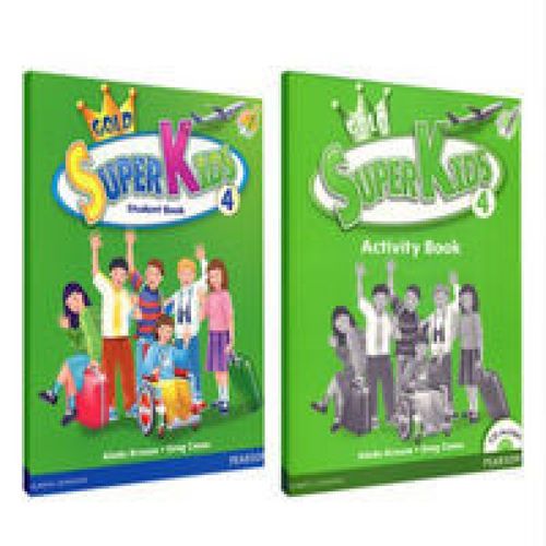 superkids,superkid儿童运动馆 正版 superkids 4 点读版 新灵通少儿英语 第四级教材标准版 正版