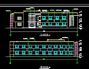 两层办公楼建筑施工图纸