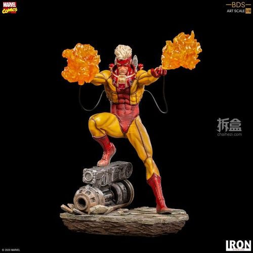 ironstudios漫威漫画x战警系列火人110雕像