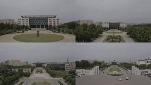 山东聊城山东城市聊城聊城大学山东高校聊城高校聊大航拍山东建筑大学