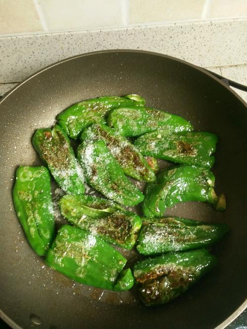 煎青椒