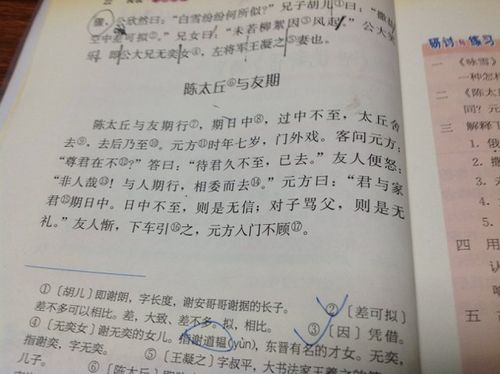 《陈太丘与友期行》求助