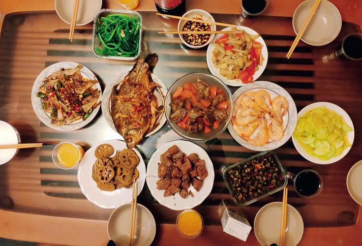 超级丰盛,一扫而空,年轻人体力好,胃口也好!