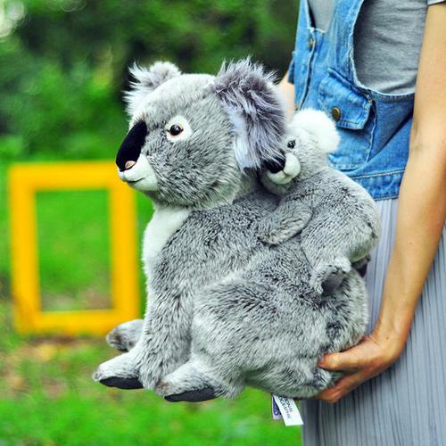 国家地理毛绒玩具 仿真动物毛绒公仔-考拉