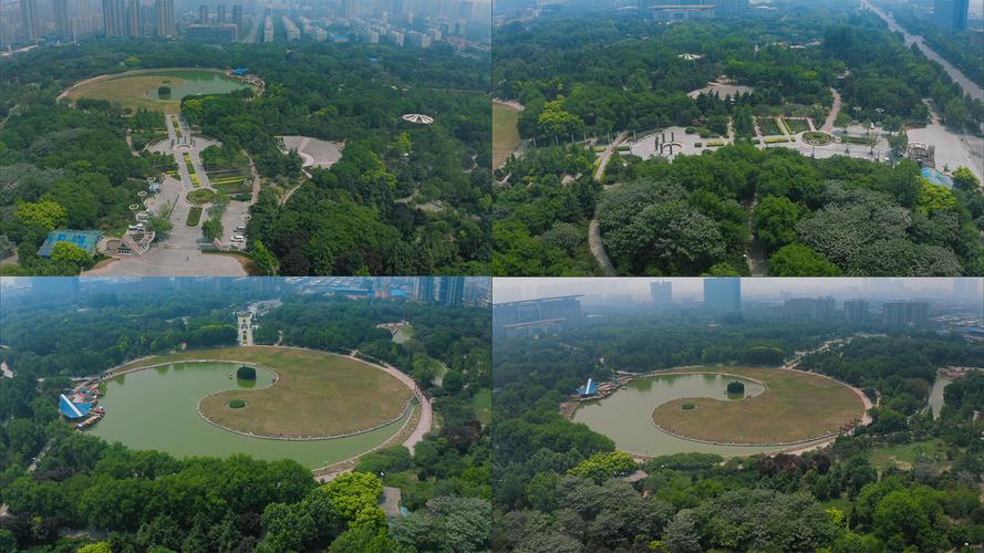 【4k】安阳市易园太极湖