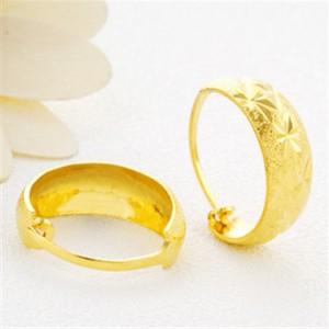 饰品 珠宝饰品 k金耳饰 金耳环老凤祥