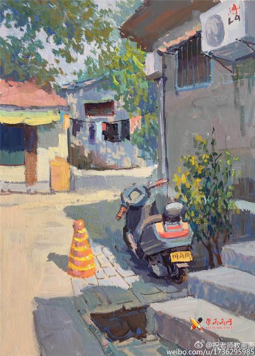 优秀风景水粉画图片欣赏