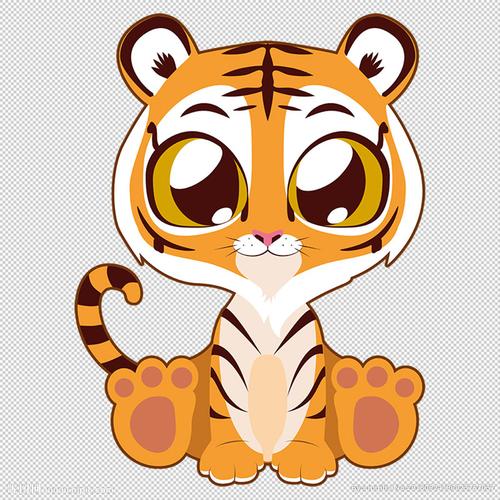 卡通老虎图片