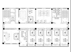 办公室装修布局图大全