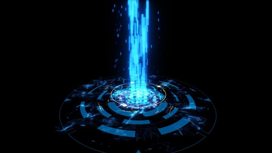 科技感传送门,抖音微视短视频特效_1920x1080_高清(:)