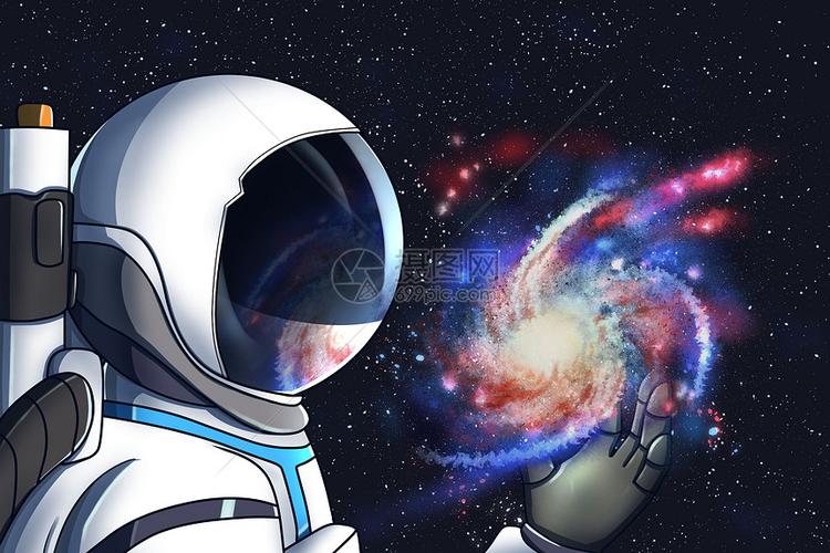 宇宙中的宇航员