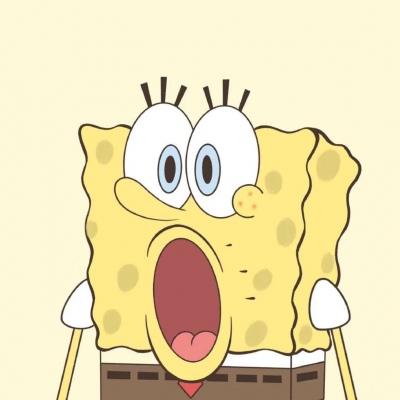 闺蜜头像一左一右词曲‖海绵宝宝五五开黑头 qq头像-第5张